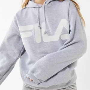 Fila women’s hoodie reflective logo